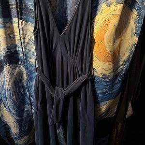 Other stories & Paris atelier velvet  blue dress